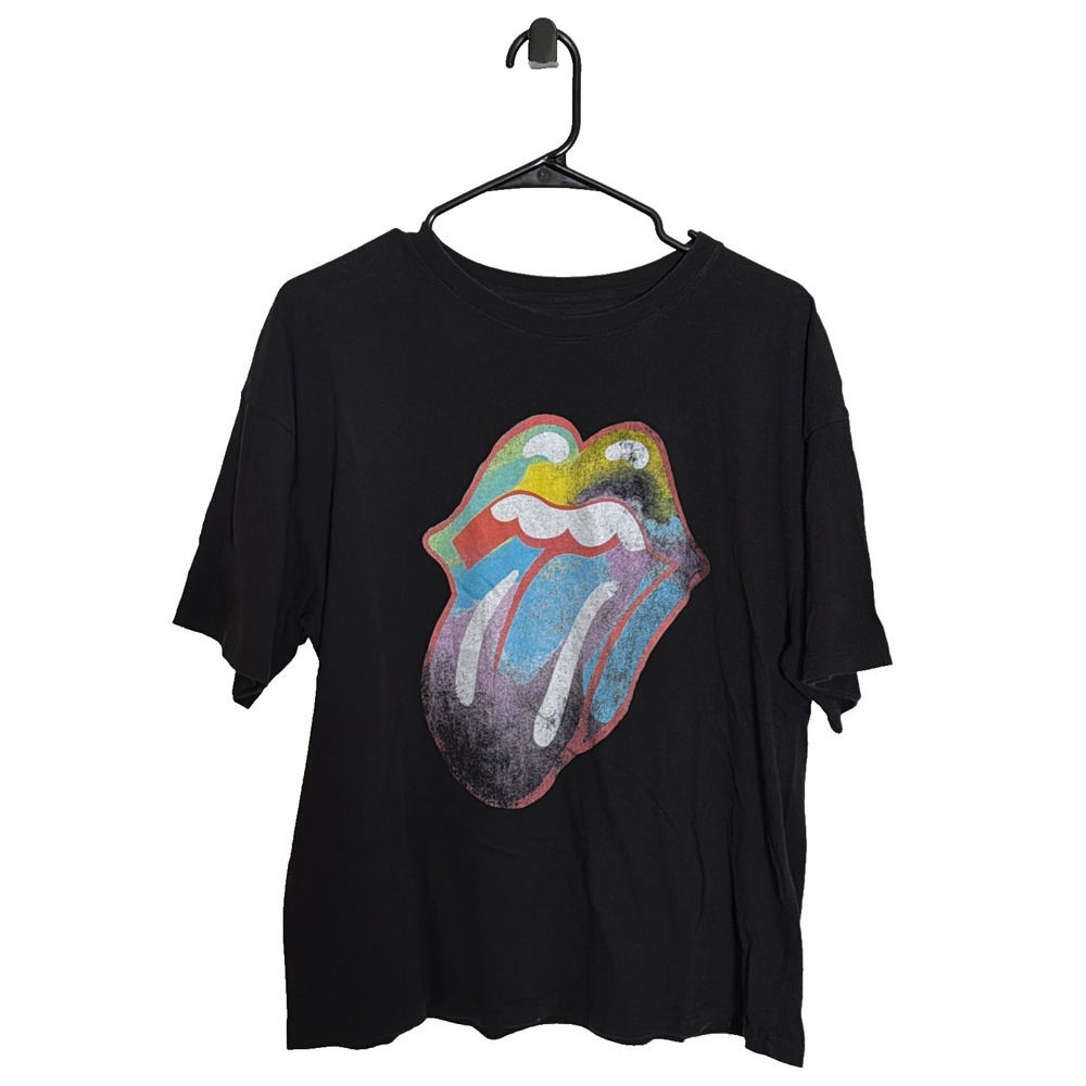 Men's Rolling Stones Tongue Logo Tee Size S/M
